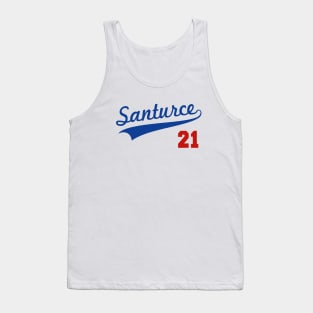 Santurce 21 Puerto Rico Baseball Tank Top